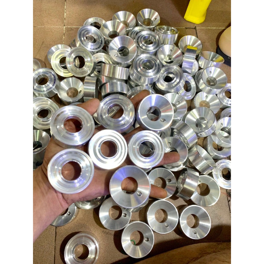 Tiêu nhôm giảm âm gắn mọi pô kích thước ngoài , trong 21mm