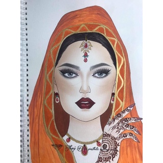 Sách vẽ FaceChart Make Up