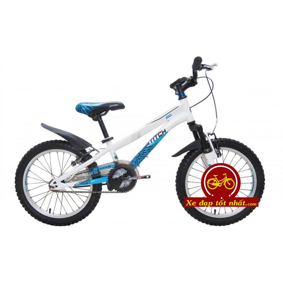 xe đạp trẻ em bánh 18 - Xe Đạp Trẻ Em Stitch 910-18 dành cho bé 6 7 tuổi