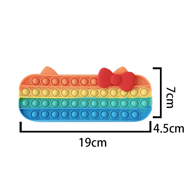 Túi bút chì pop it Mới Túi Đựng Bút Chì Đồ Chơi Cho Bé,Túi dự trữ