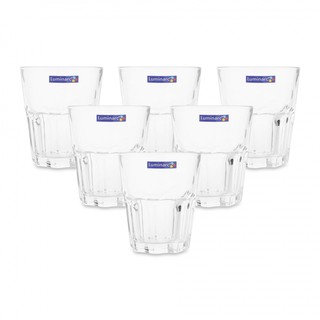 Bộ 6 ly thủy tinh thấp Luminarc Granity 270ml D0781