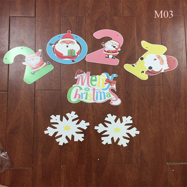 Dây treo trang trí giáng sinh, Dây treo trang trí noel các loại hình