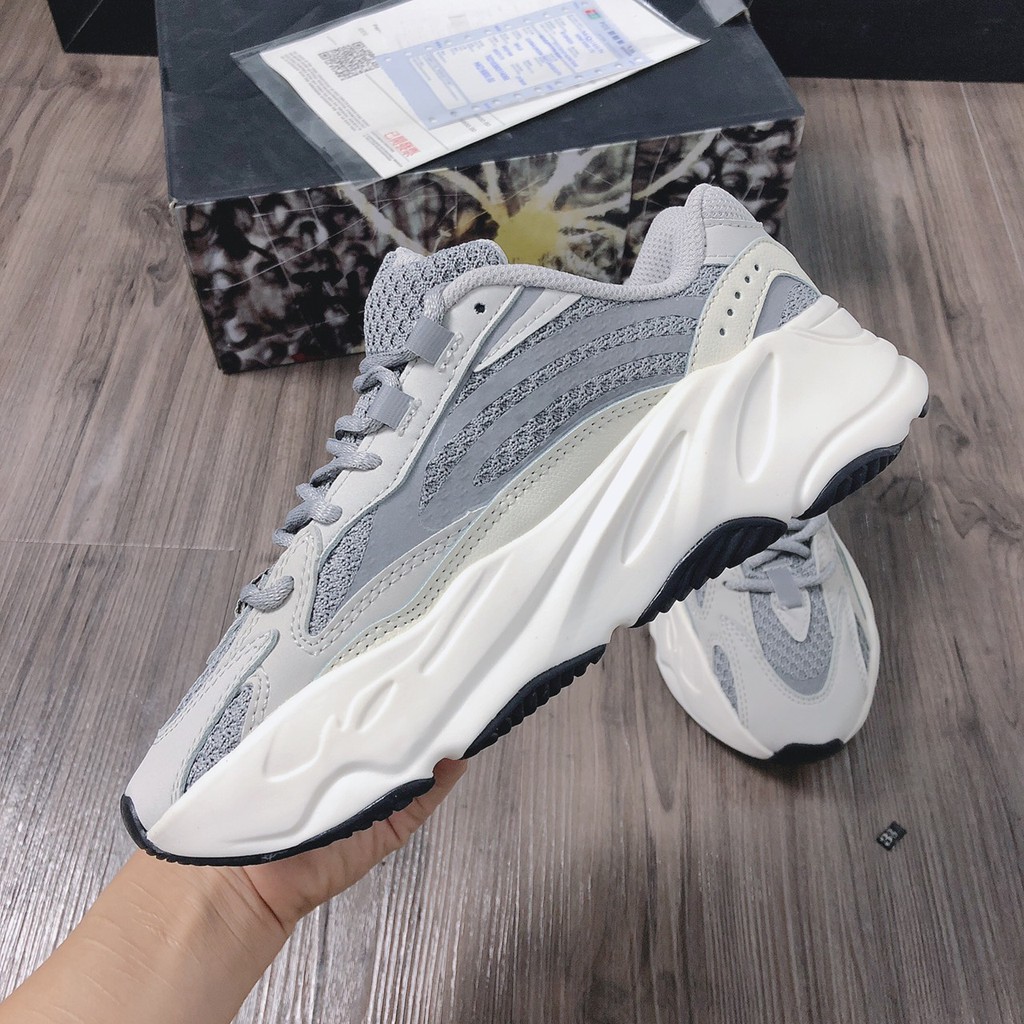 yzi 700 stt phản quang giày sneakers 700 startic phản quang giày nam giày nữ giày phản quang giày sneaker tăng chiều cao