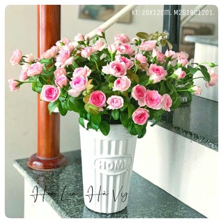 Bình Hoa Gốm Sứ Cao Cấp Phong Cách Bắc Âu (BNKSU001201T)