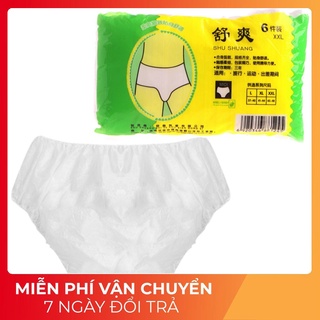 Quần lót giấy bịch 6 chiếc!