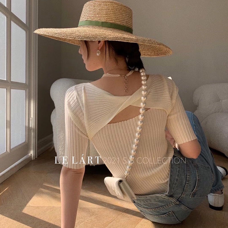 Áo Thun Tay Ngắn Cổ Tròn Vải Lụa Lạnh Mỏng Dáng Ôm Thời Trang Mùa Hè Phong Cách Hàn Quốc Hàng Mới Dành Cho Bạn Nữ 2021