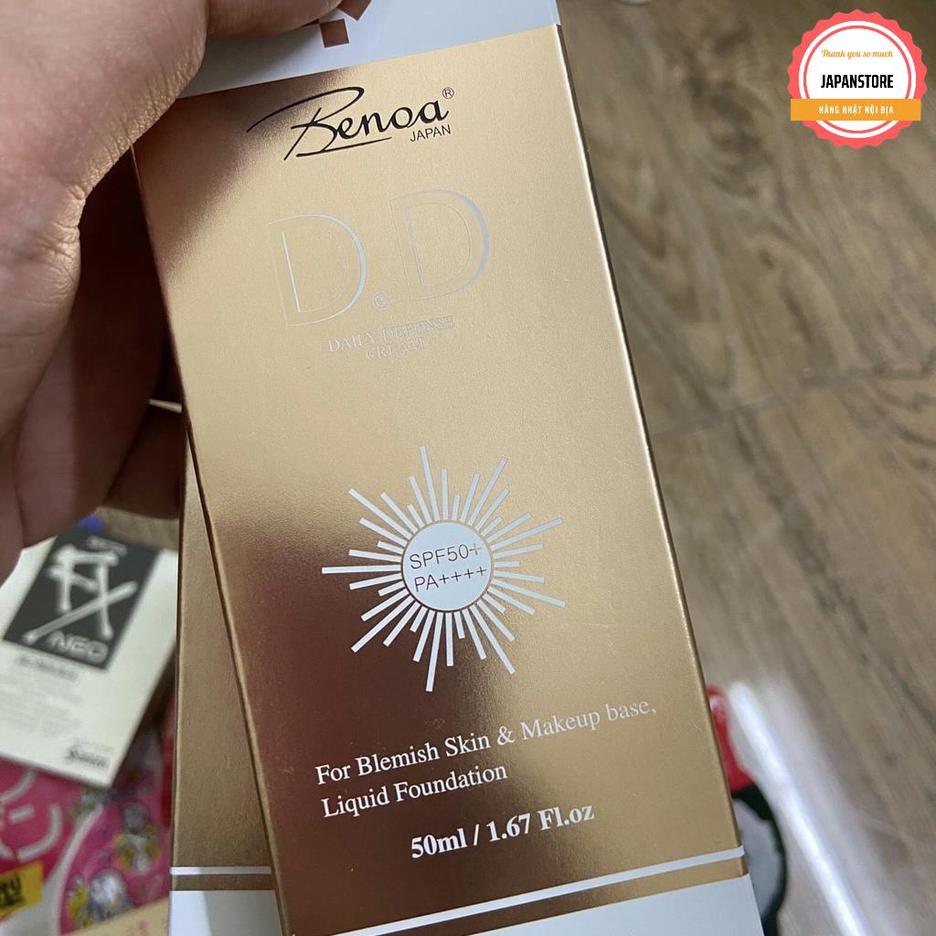 Kem trang điểm chống nắng Benoa DD Daily Defense Cream nội địa Nhật Bản💖FREESHIP💖Giúp bạn làn da trắng tự nhiên,dưỡng ẩm | BigBuy360 - bigbuy360.vn