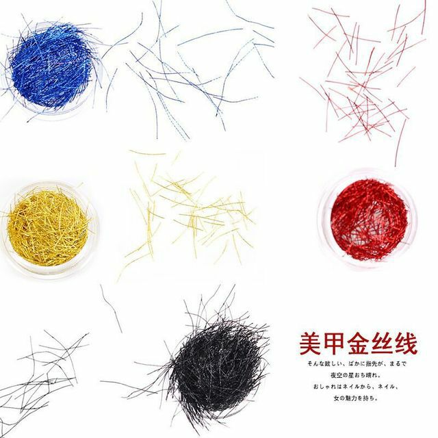 Sét nhũ sợi trang trí mới