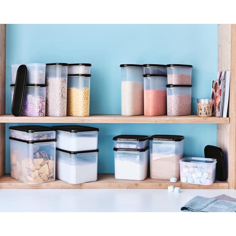Bộ hộp đồ khô kệ bếp Modular mate super kitchen 9 hộp tupperware nhựa nguyên sinh an toàn 100% thương hiệu hoa kỳ