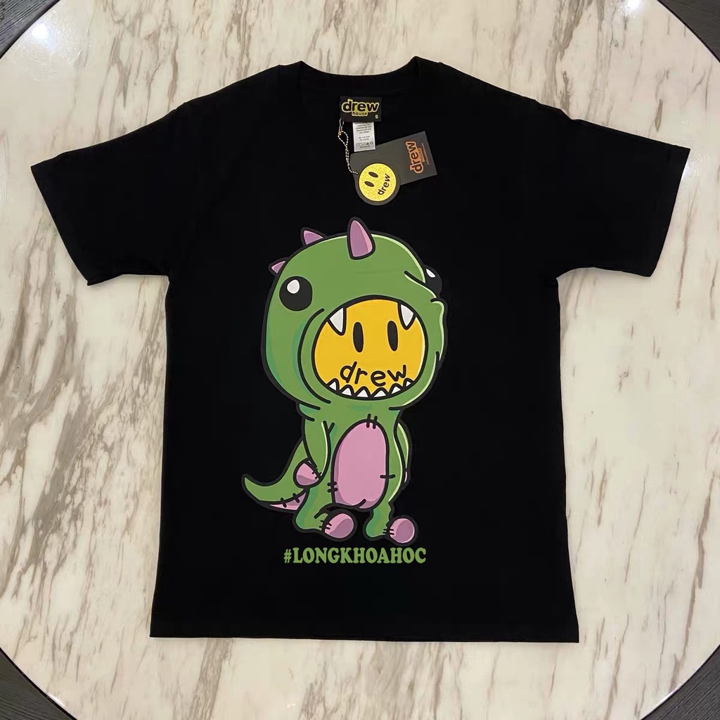 Áo thun trẻ em DREW House Khủng Long, Áo phông cho bé từ 1 đến 15 tuổi cộc tay - COA STORE