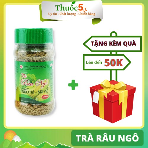 [GIÁ GỐC] TRÀ RÂU NGÔ RAU MÁ HỖ TRỢ THANH NHIỆT, THẢI ĐỘC CƠ THỂ 150g