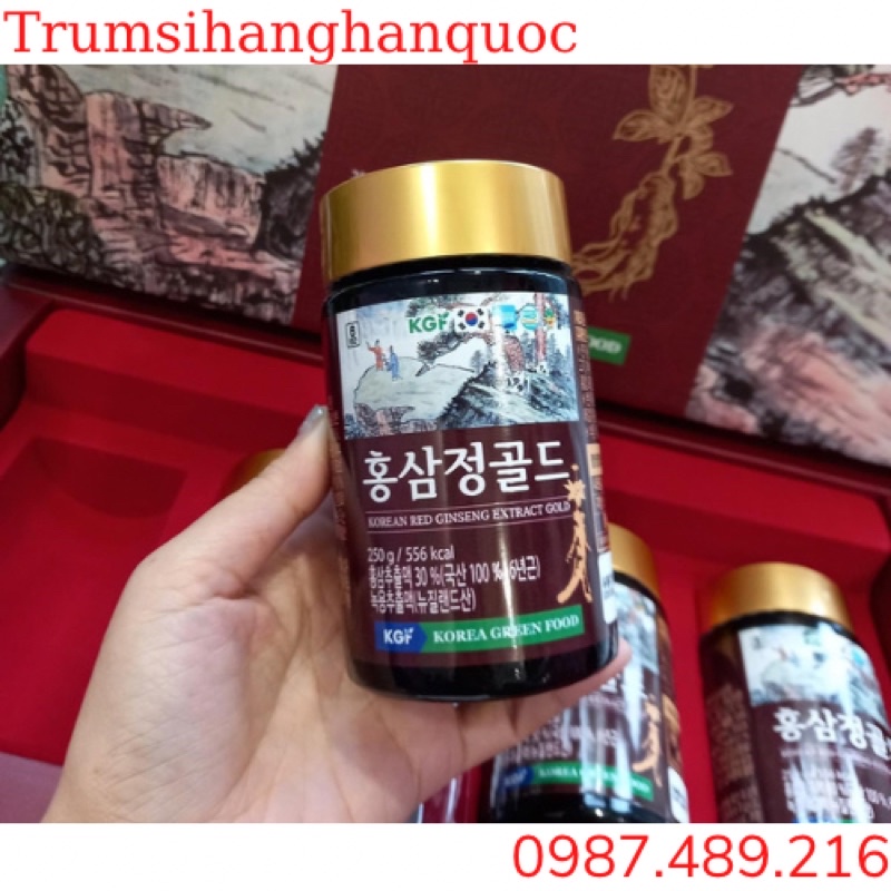 [Nhập khẩu Hàn Quốc] Cao Sâm Núi Cao Cấp KGF Hàn Quốc Hộp 4 lọ x 250g