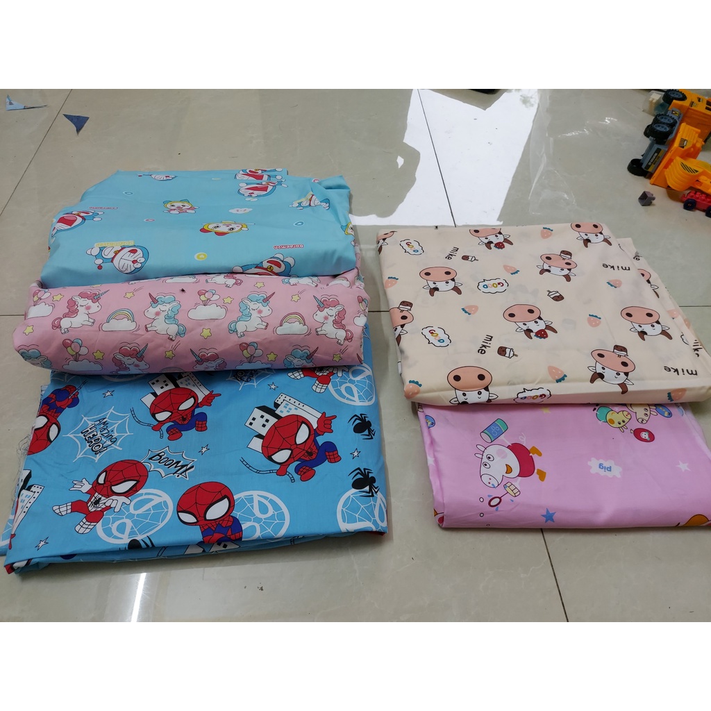 Vải thô lụa hình thú nhiều mẫu