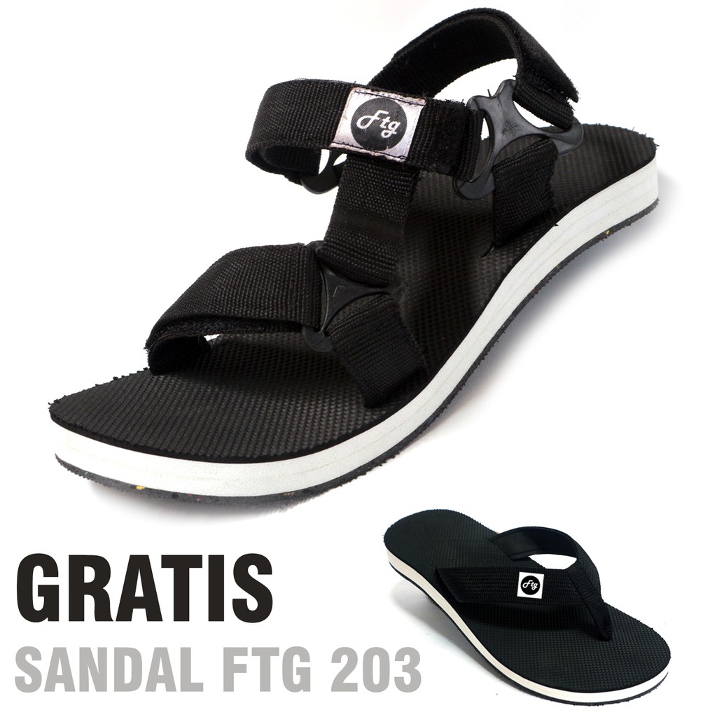 Sandal Màu Đen Kiểu Dáng Đơn Giản Thời Trang Ftg204