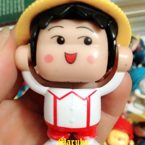 Móc khóa thay đổi cảm xúc - Maruko trắng