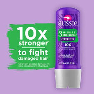 Dầu Xả Aussie 3 Minute Miracle Strong Conditioner