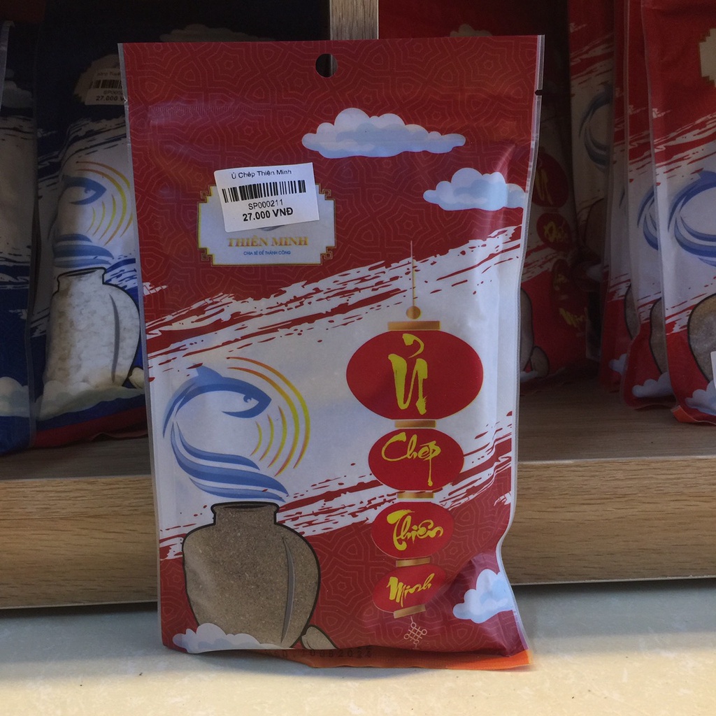 Mồi Câu Cá Ủ CHÉP THIÊN MINH 250g – Kích thích cá tìm mồi – Han Fishing