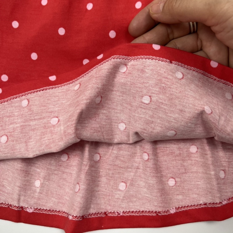 Đầm bé gái 3-5 tuổi dáng xòe thun cotton VNXK Jennie kids J484