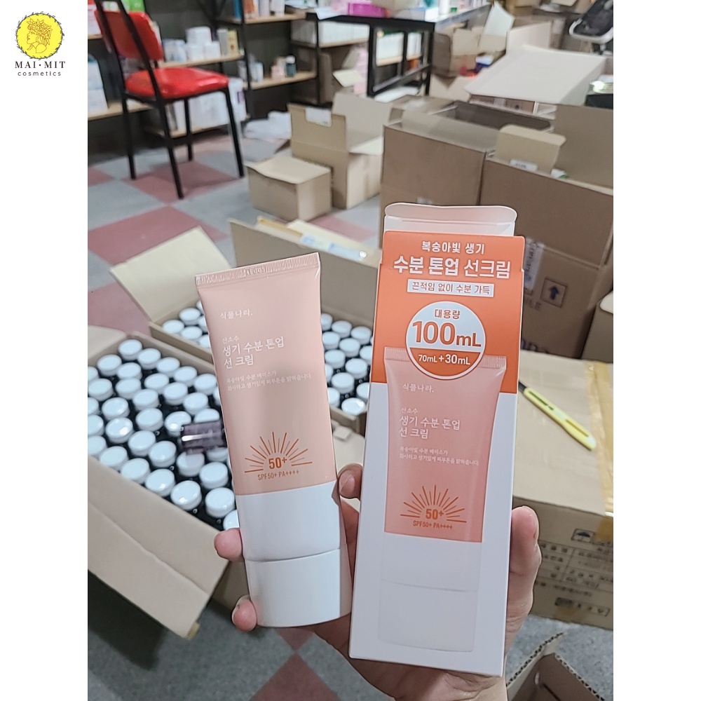 Kem chống nắng nâng tông Oxygen Water Light Sun Gel Tone Up 100ml