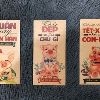 Lì xì tết 2019. Combo 50 bao