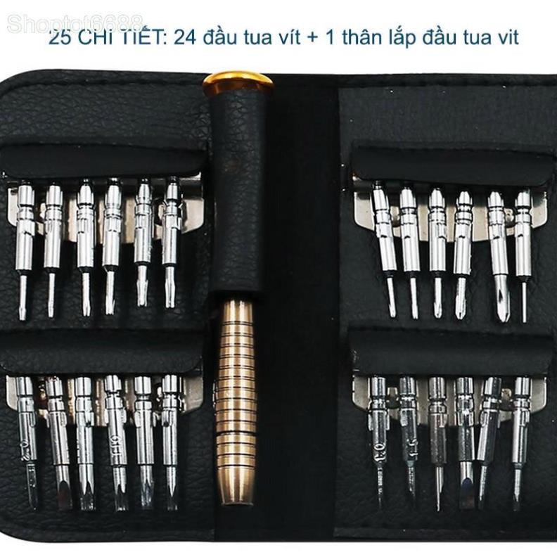 Bộ dụng cụ sửa chữa 25 chi tiết (loại mini) (Kho hàng Hà Nội)