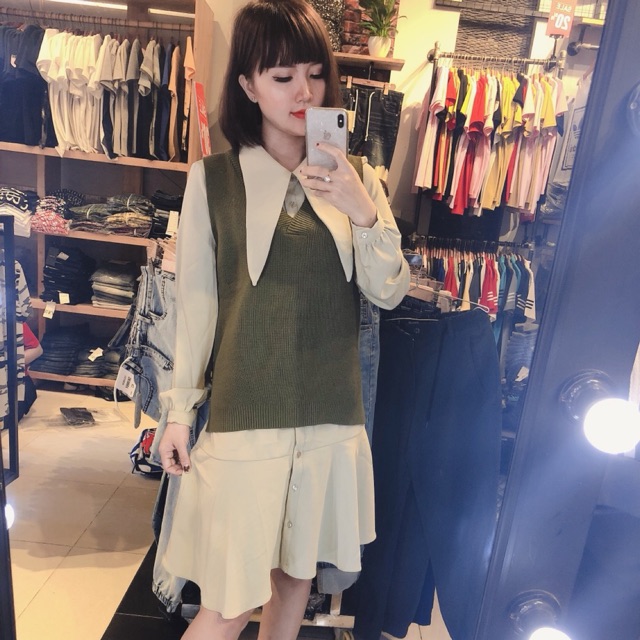 Set áo đầm xuất xịn