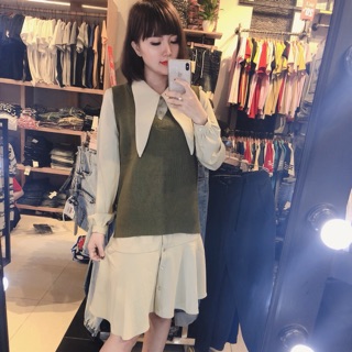 Set áo đầm xuất xịn
