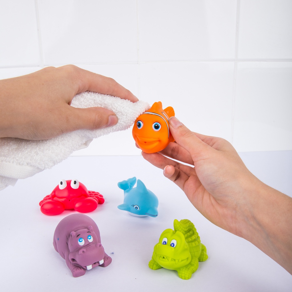 Đồ chơi tắm phun nước sinh vật biển Playgro, cho bé từ 6 tháng