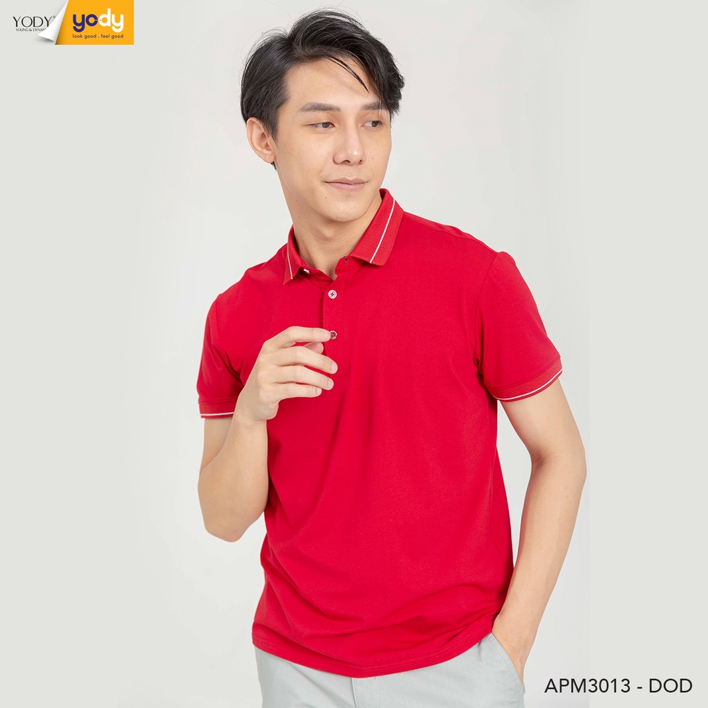 Áo Thun Nam Polo Cotton Pima Có Cổ Ngắn Tay YODY (APM3013)