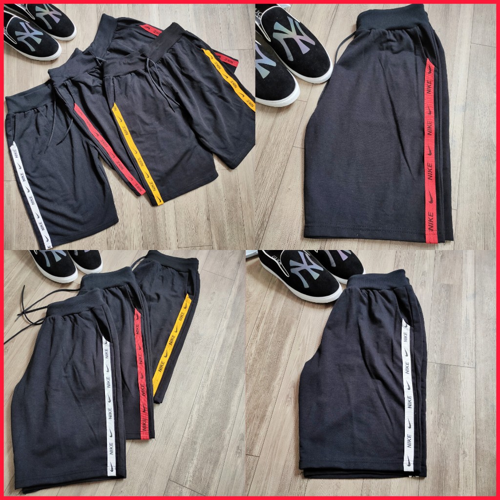 Quần thể thao Short Nam, Chất Thun Thể Thao sọc viền | BigBuy360 - bigbuy360.vn