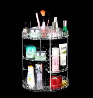 Kệ mỹ phẩm diamond xoay 360 độ