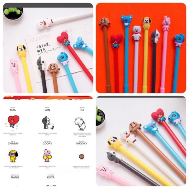 combo 50 bút bt21