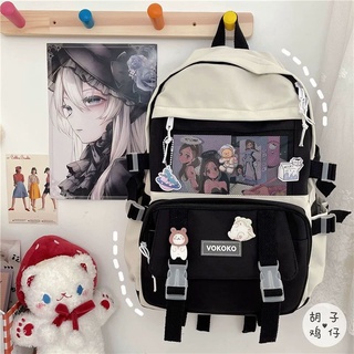 Balo nữ balo nam giá rẻ thời trang đi học đựng laptop phong cách basic ulzzang BL3