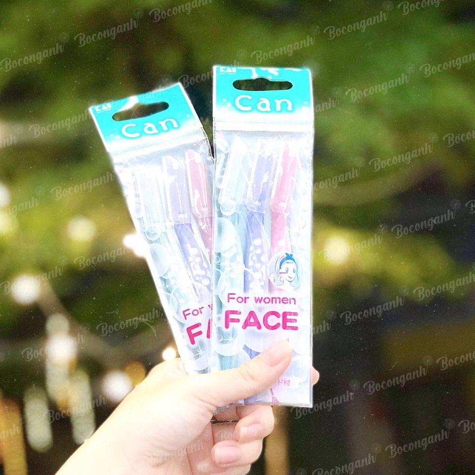 SET 3 DAO CẠO MÀY KAI GROOM NHẬT