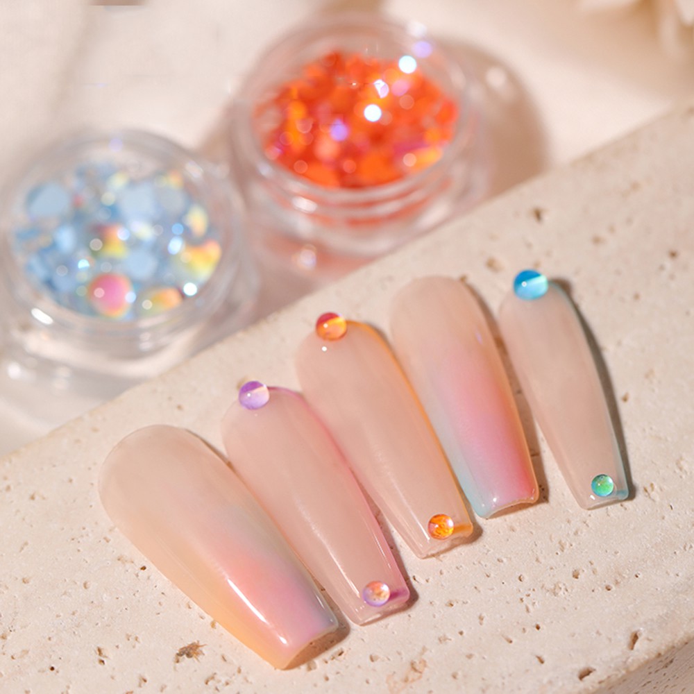 [Hàng mới về] Hộp Phụ Kiện 3D Trang Trí Móng Tay Xinh Xắn