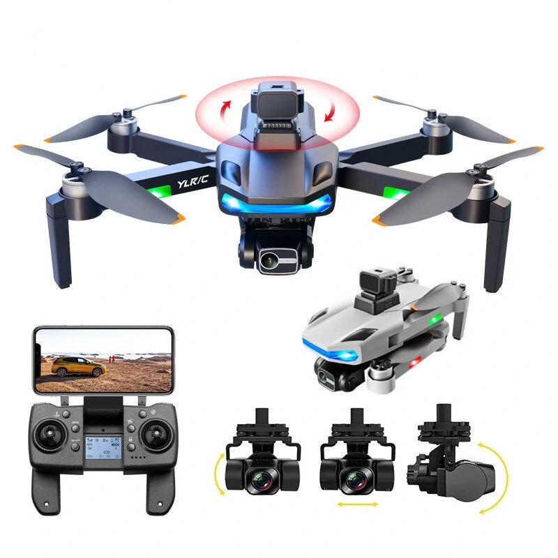 Flycam 8k gái rẻ thiết kế 2 camera cảm biến chống va chạm động cơ không Chổi Than, WIFI 5G mẫu mới 2022