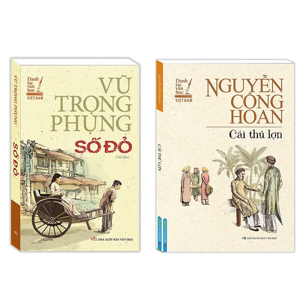 Sách - Combo Số đỏ + Cái thủ lợn (bìa mềm)