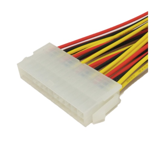 Dây nguồn 24pin nối dài đầu đực sang đầu cái 30cm