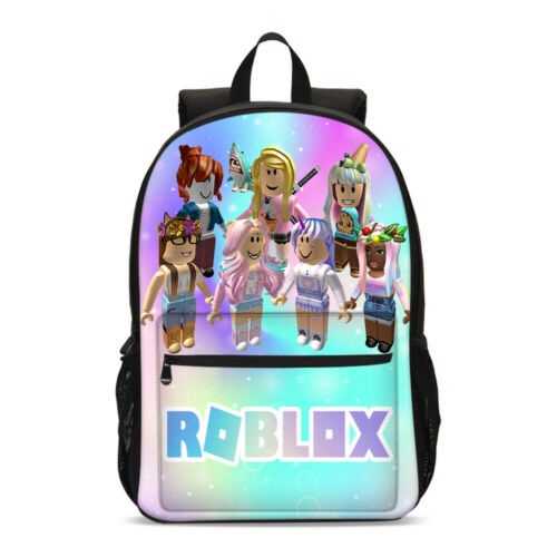 [Hàng giao ngay] Roblox ba lô đi học trẻ em đi học trò chơi hoạt hình roblox ba lô học sinh tiểu học và trung học ba lô ba lô trẻ em