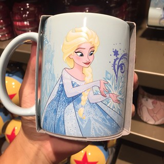 Cốc sứ uống trà cà phê in hình công chúa elsa dễ thương - In cốc theo yêu cầu