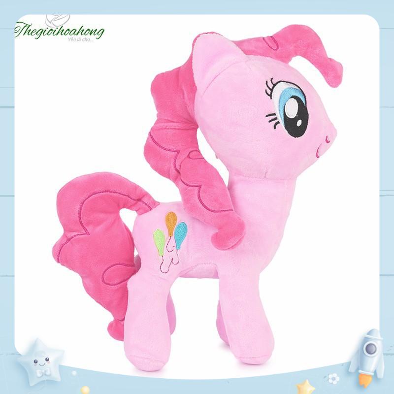 ĐỒ CHƠI THÚ BÔNG NGỰA PONY HỒNG , CAO 40CM, HÀNG VIỆT NAM ( kèm ảnh thật )!!!