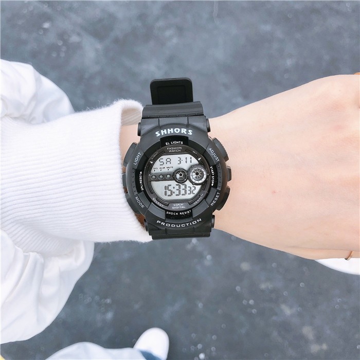 ( Giá sỉ ) Đồng hồ thể thao nam nữ SHHORS dây silicon | BigBuy360 - bigbuy360.vn