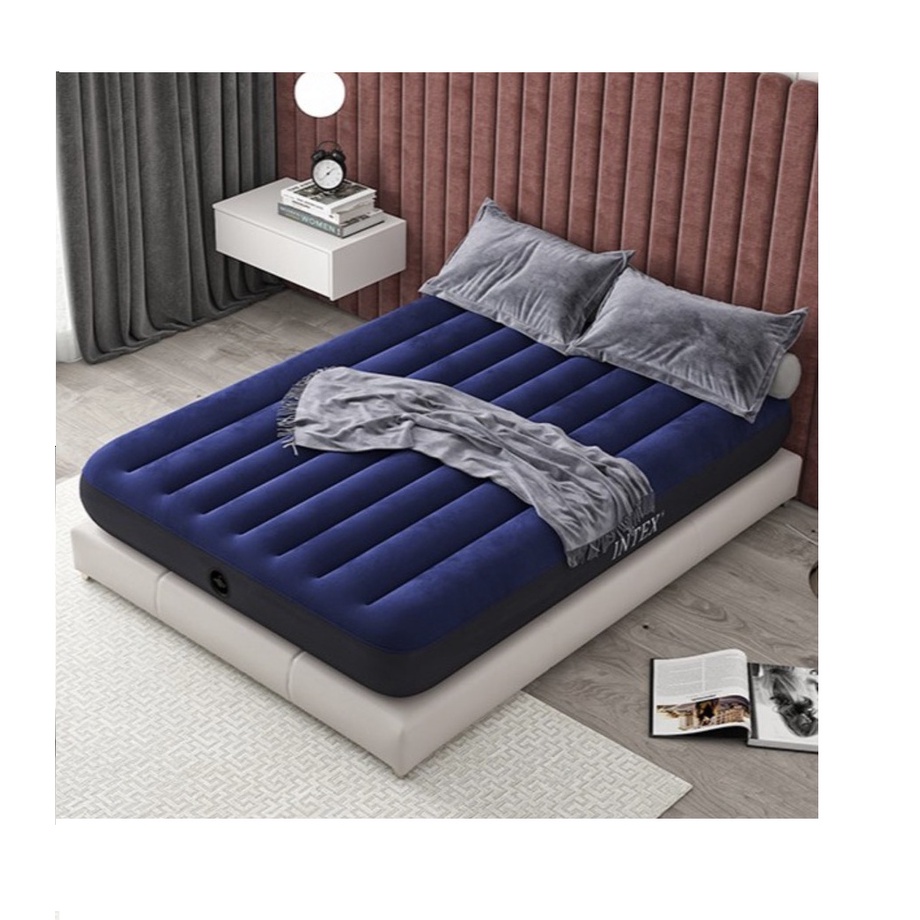 Đệm hơi đơn công nghệ mới 76x191x25cm 64756, nệm 1 người nằm, êm ái thoáng khí, gấp dọn tiện dung - Kèm bơm điện