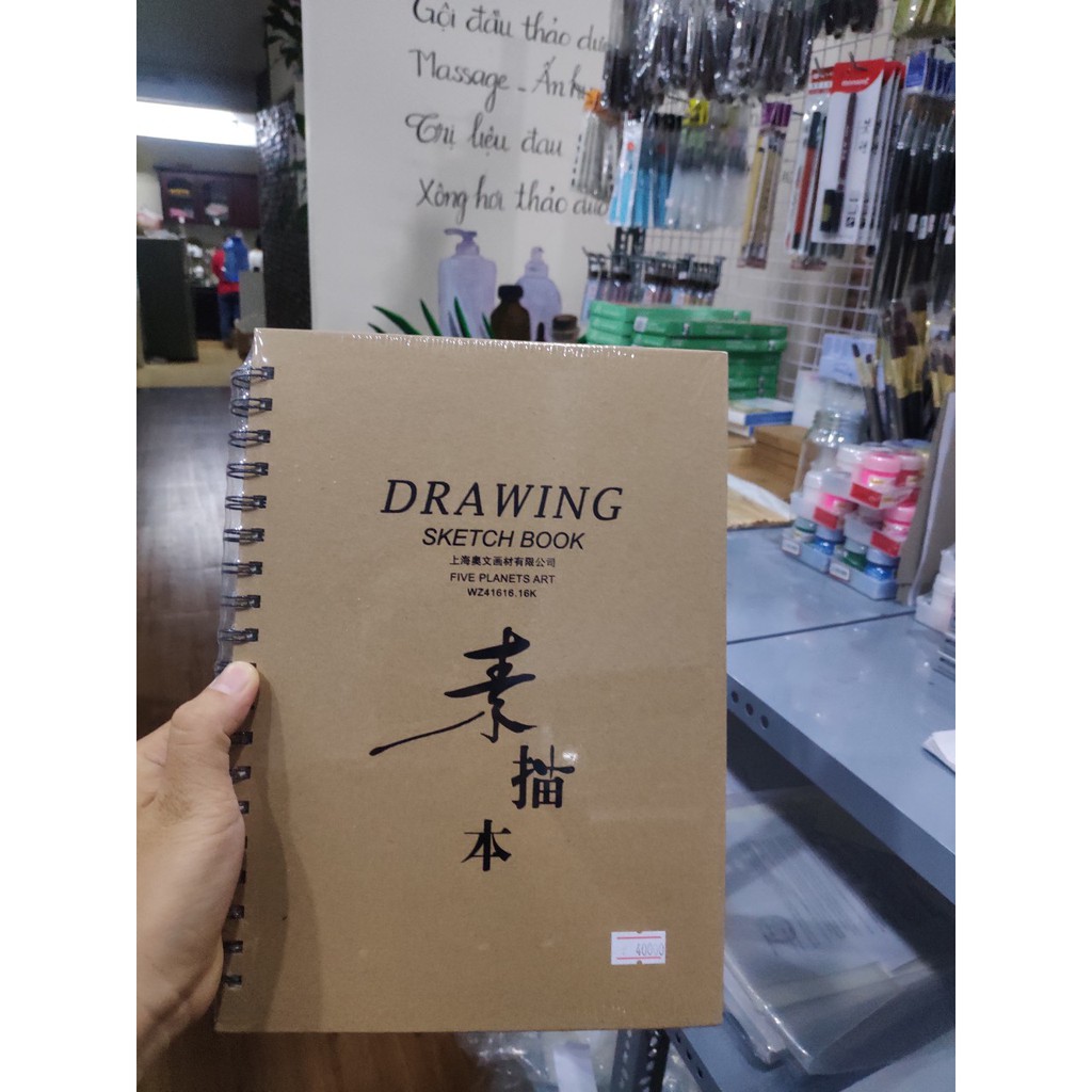 Sổ Ký Họa Drawing Sketchbook 160gsm A3, A4