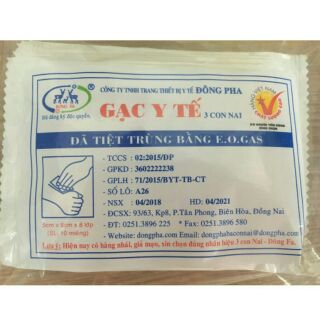 Gạc y tế tiệt trùng Đông Pha
