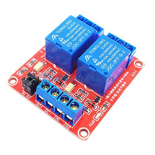 Module Relay 2 Kênh 24V-220V 10A