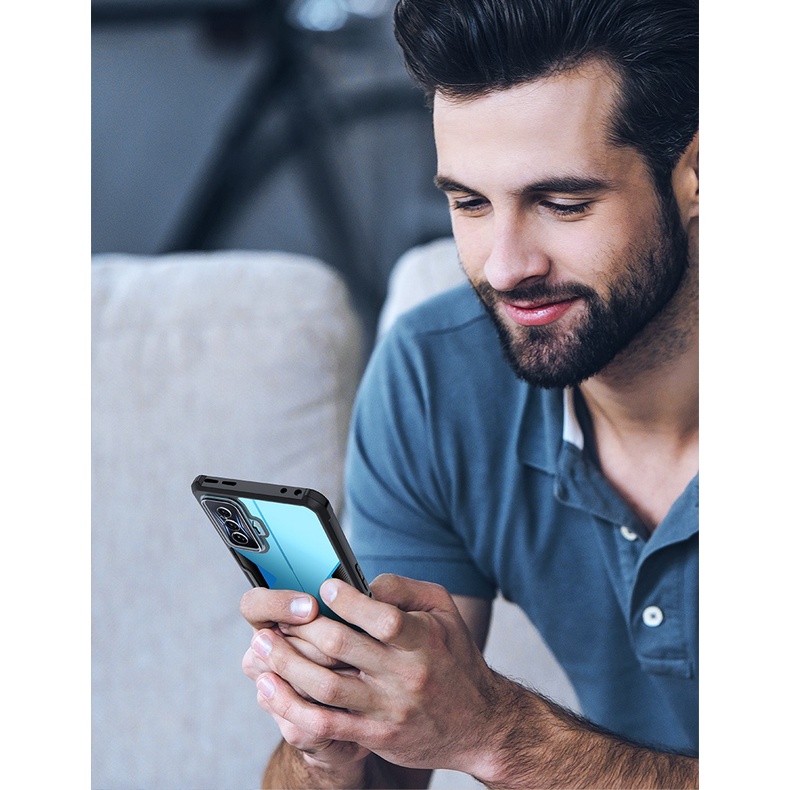 Ốp lưng Redmi K50 Gaming / Poco F4 GT hiệu Xundd lưng trong viền màu chống sốc bảo vệ toàn diện