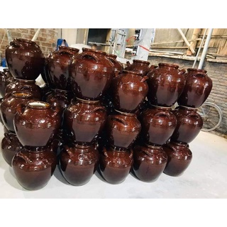 Chum sành ngâm rượu tráng men dung tích 10L 20L