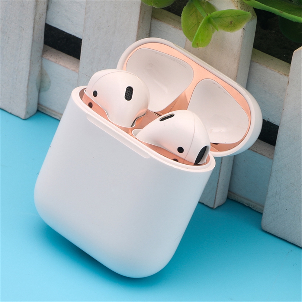 Miếng chắn bụi siêu mỏng để bảo vệ hộp sạc tai nghe Airpods