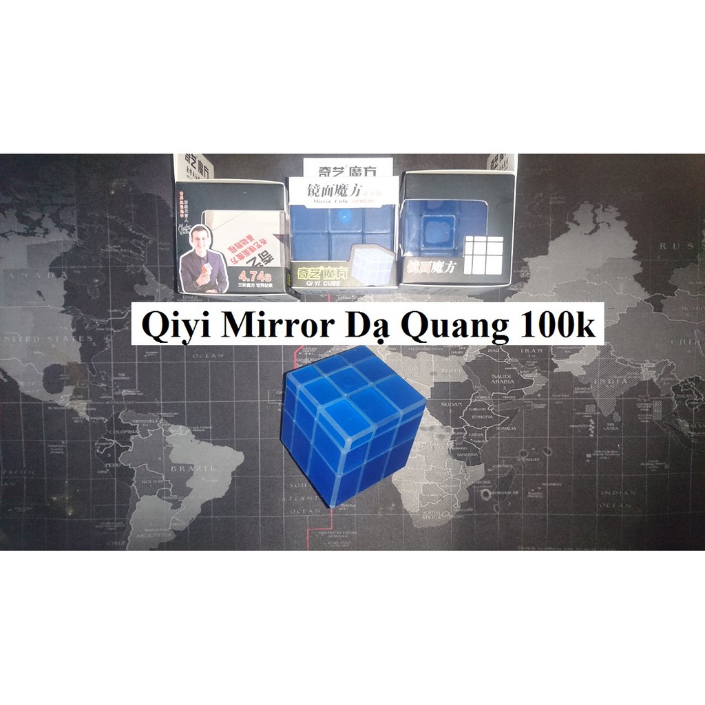 Biến thể Rubik. Mirror Qiyi dạ quang